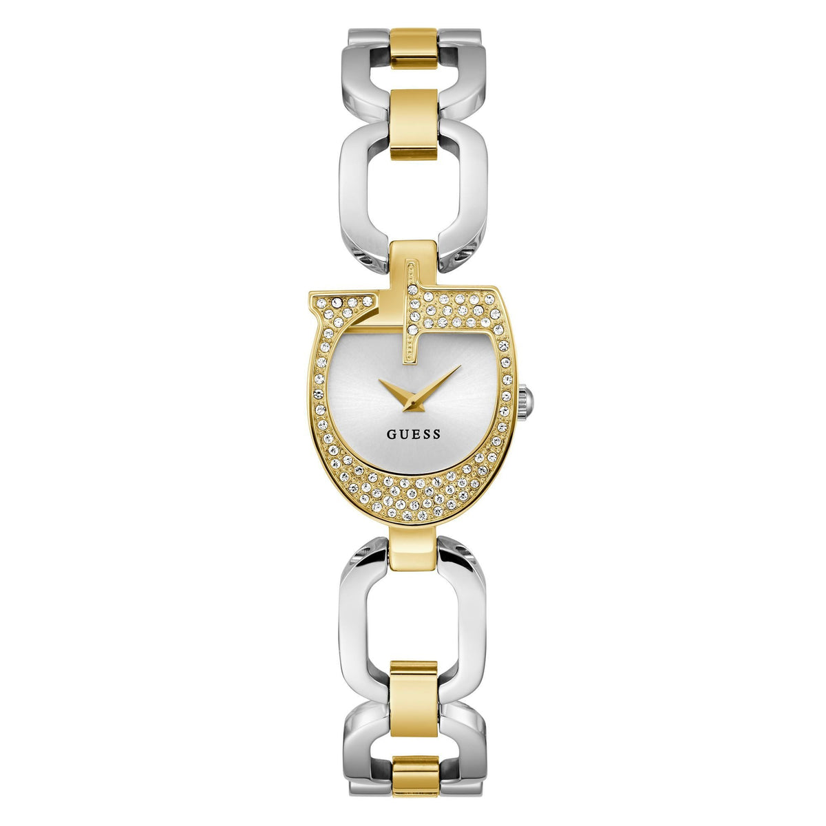 Guess Damen Armbanduhr silber, gold GB GIA GW0683L6