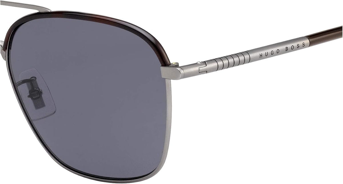 Hugo Boss Sonnenbrillen BOSS 1106/F/S Ruthenium Black/Grey 58/19/145 Herren