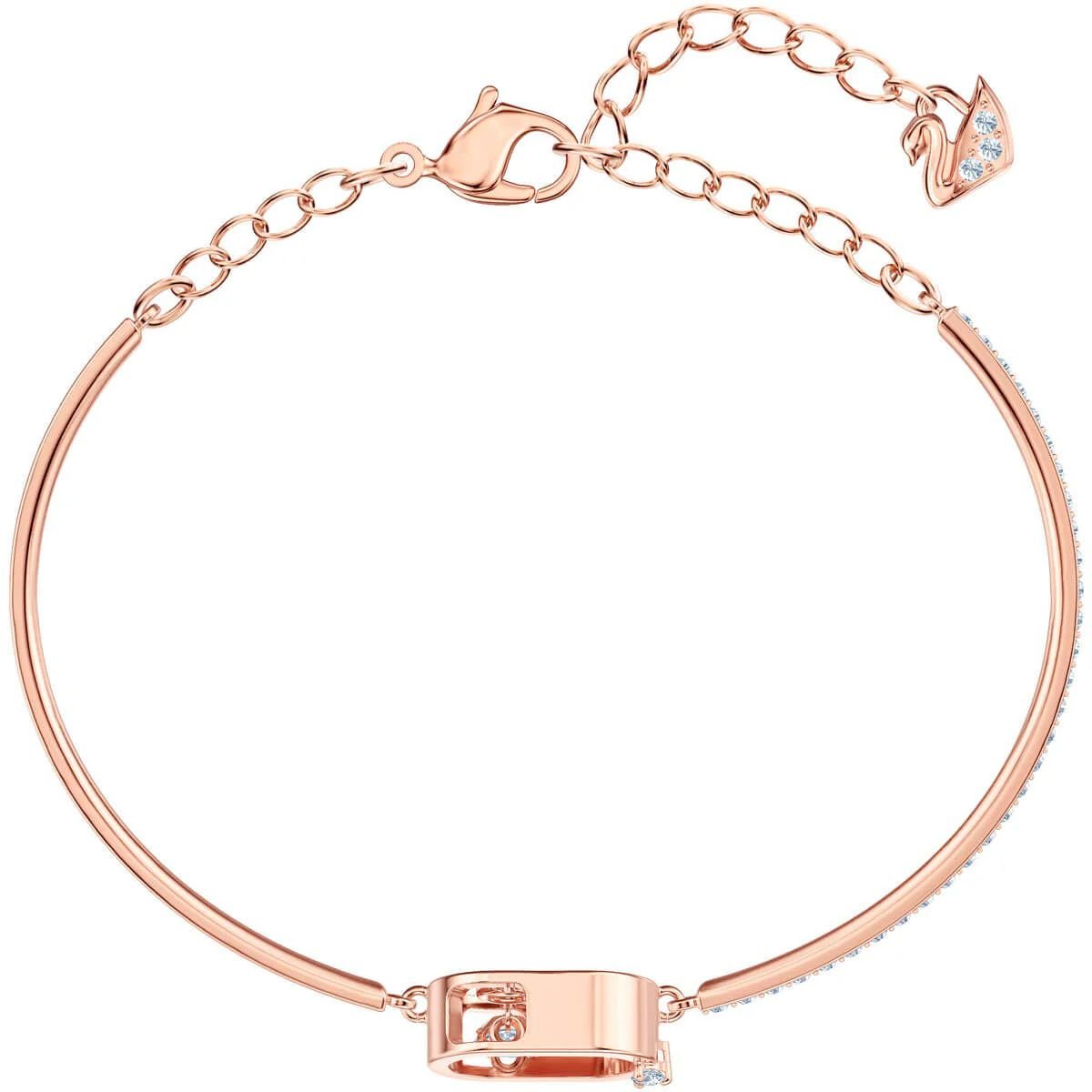 Swarovski Armband Damen Sparkling Dance Weiß Roségoldfarben 5604203
