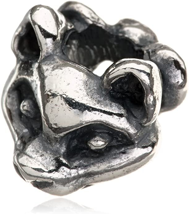 Trollbeads Damen-Bead Stolze Katze 925 Silber TAGBE-20061