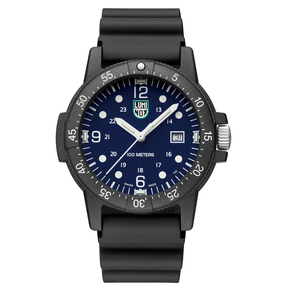 Luminox Herren Armbanduhr Sea Bass Carbonox Schwarz/Blau X2.2003