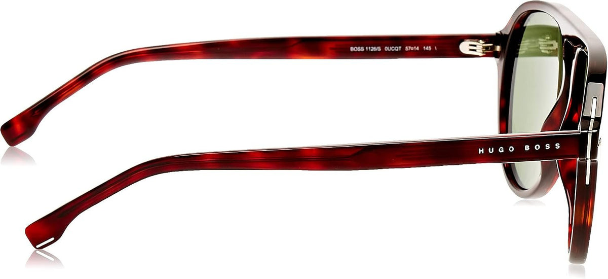 Hugo Boss Herren BOSS 1126/S Sonnenbrille, red Havana, 57