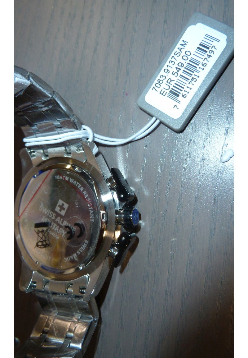 Swiss Alpine Military Herren Armbanduhr 7063.9137