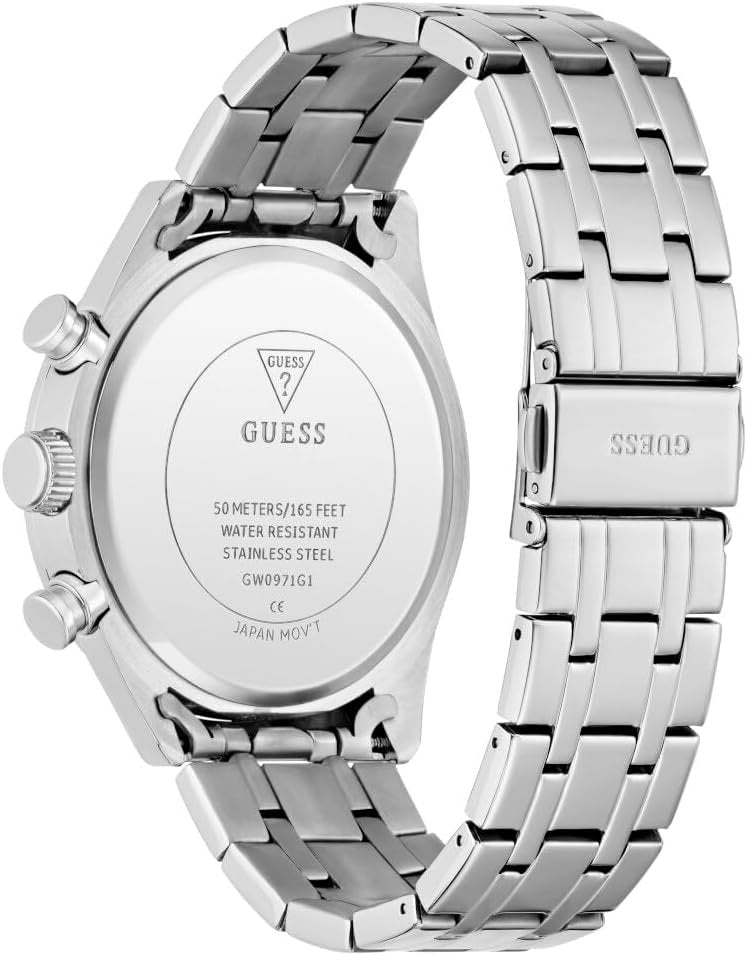 Guess Multifunktionsuhr Herren Dawson Silber GW0971G1