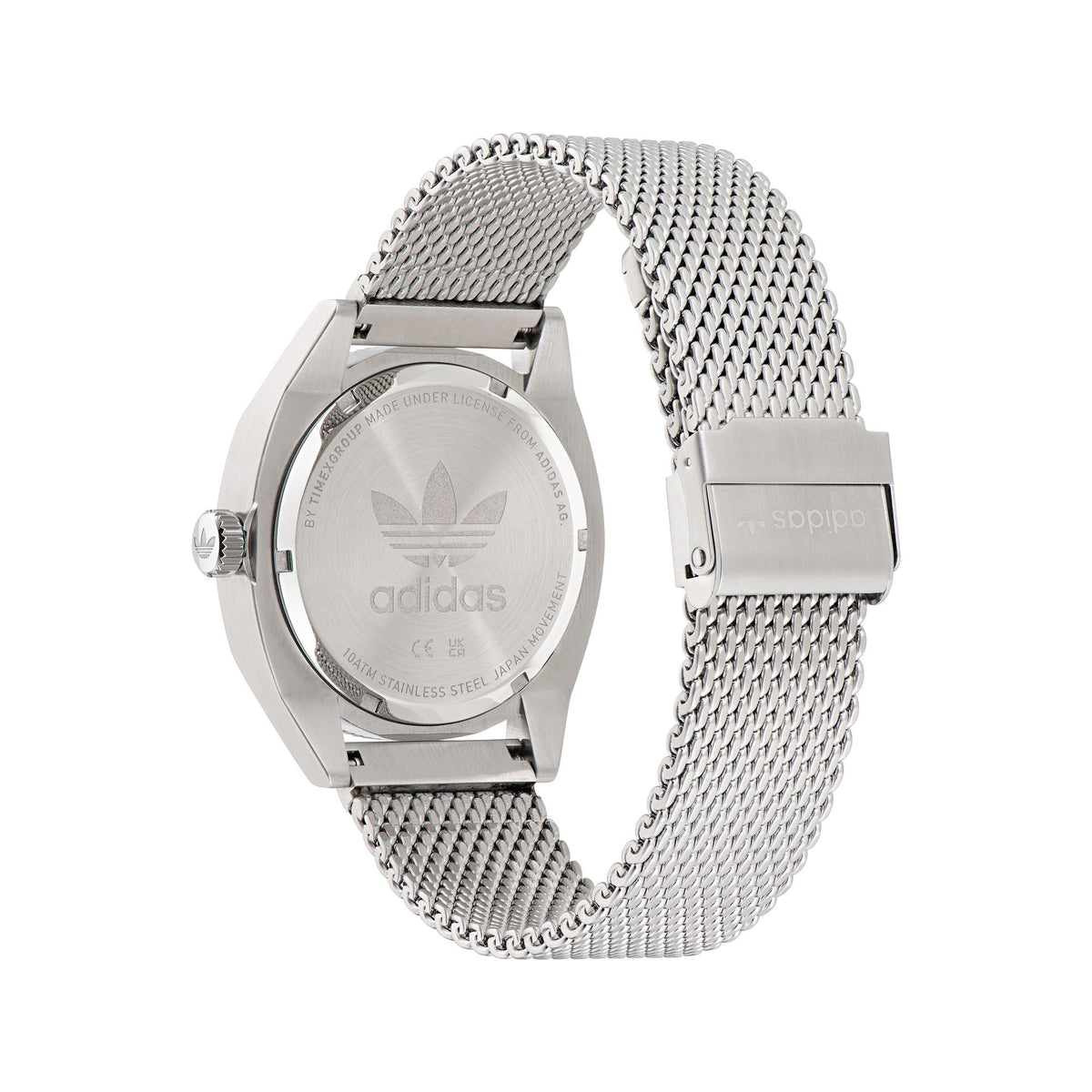 Adidas Unisex Uhr Edition Two Edelstahl Silber AOFH22503