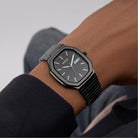 GUESS Armbanduhr Herren Mens Black Date Watch (Oliver) Schwarz GW0978G4