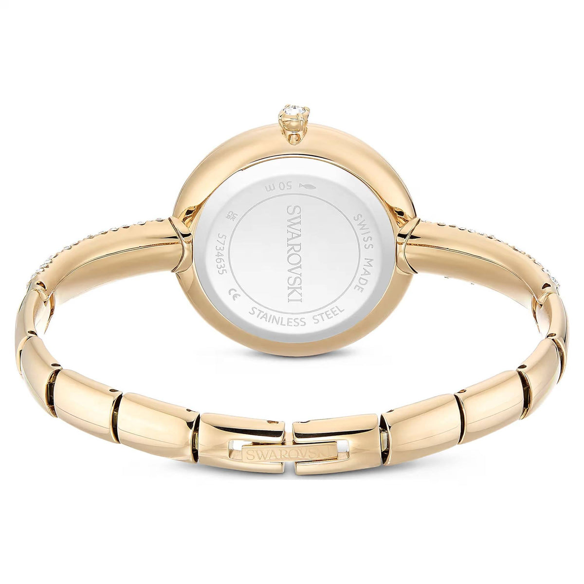 Swarovski Armbanduhr Damen Sublima Gold Weiß 5734635