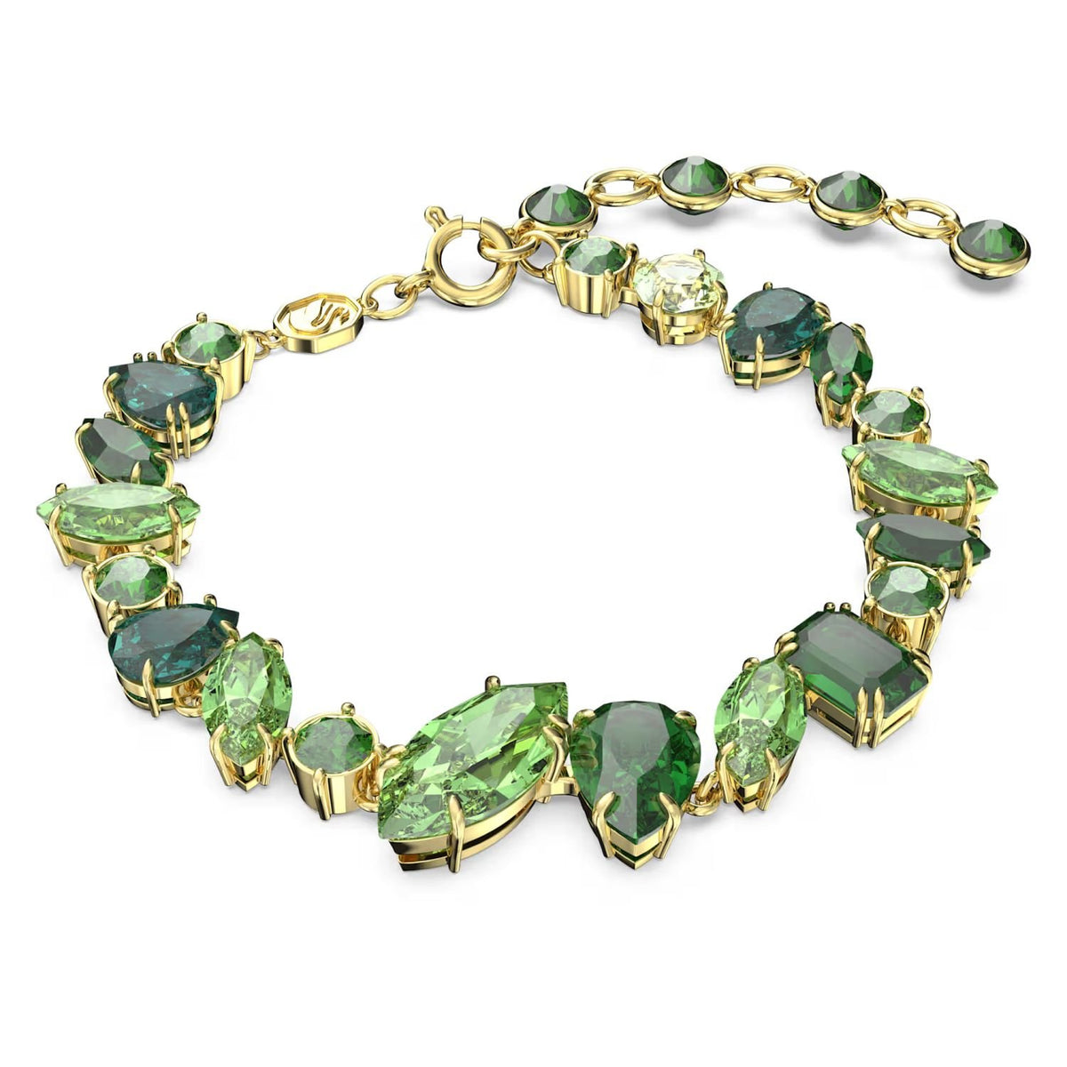 SWAROVSKI Damen Armband Grün GEMA 5652822