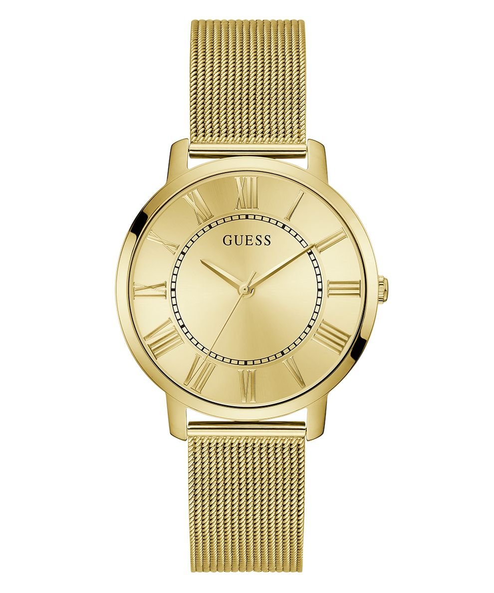 Guess Herren Armbanduhr gold KING GW0832G1