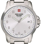 Swiss Alpine Military Herren Armbanduhr 40 mm Armband Edelstahl 7011.1132