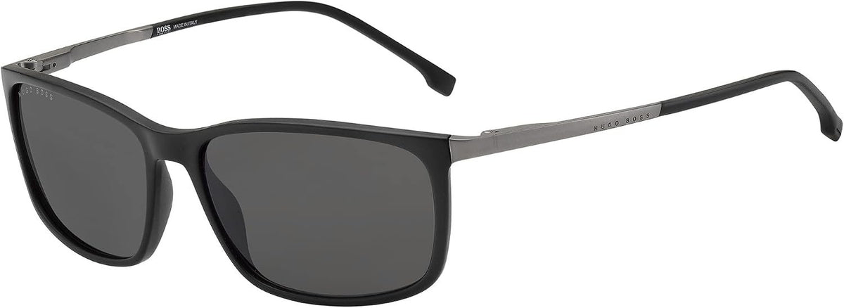 Hugo Boss BOSS 1248/S/IT Matte Black/Grey 59/16/145 Herren Sonnenbrillen