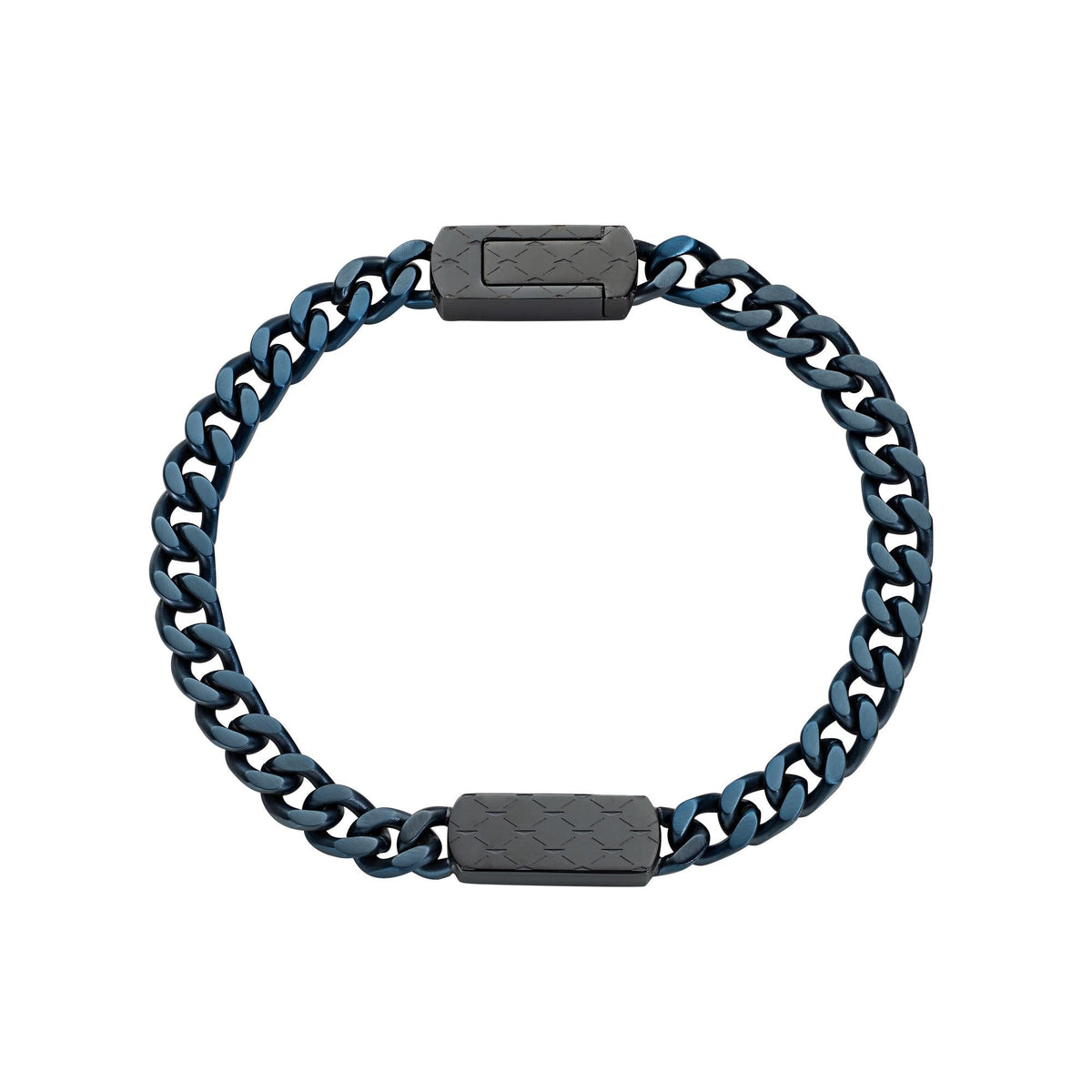 ASTON MARTIN Armband Herren AML ICON Edelstahl Blau MJIUF5BL6