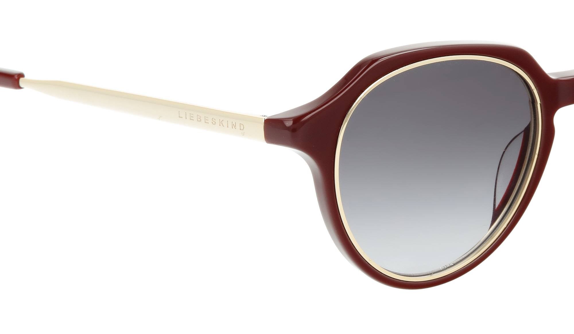 Liebeskind Damen Sonnenbrille Bordeaux/gold 48-20-140 10255-00310