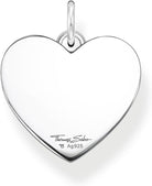 THOMAS SABO Anhänger Herz silber 925 Sterlingsilber