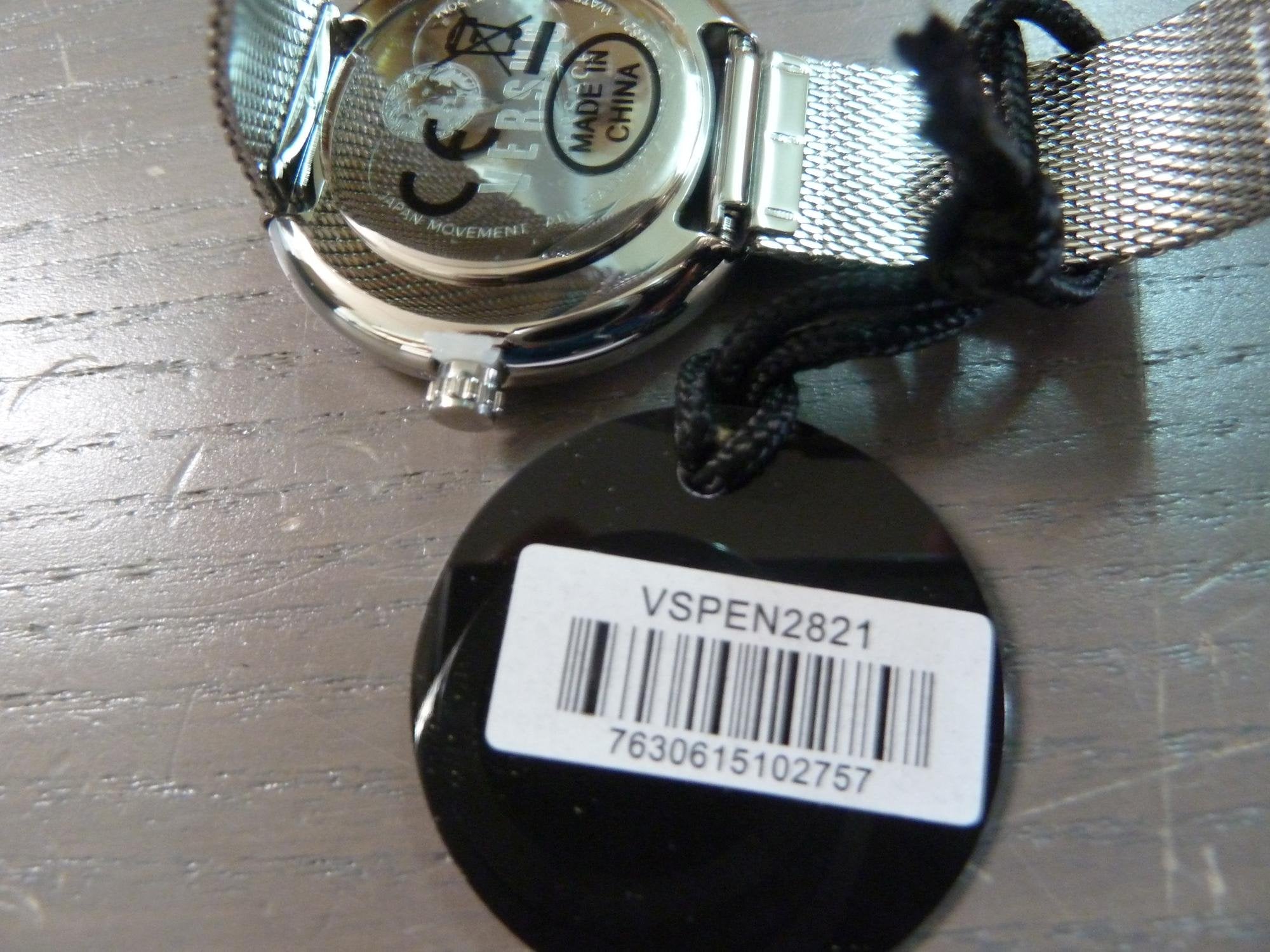 Versus by Versace Damen Armbanduhr Lea 35 mm Armband Edelstahl VSPEN2821