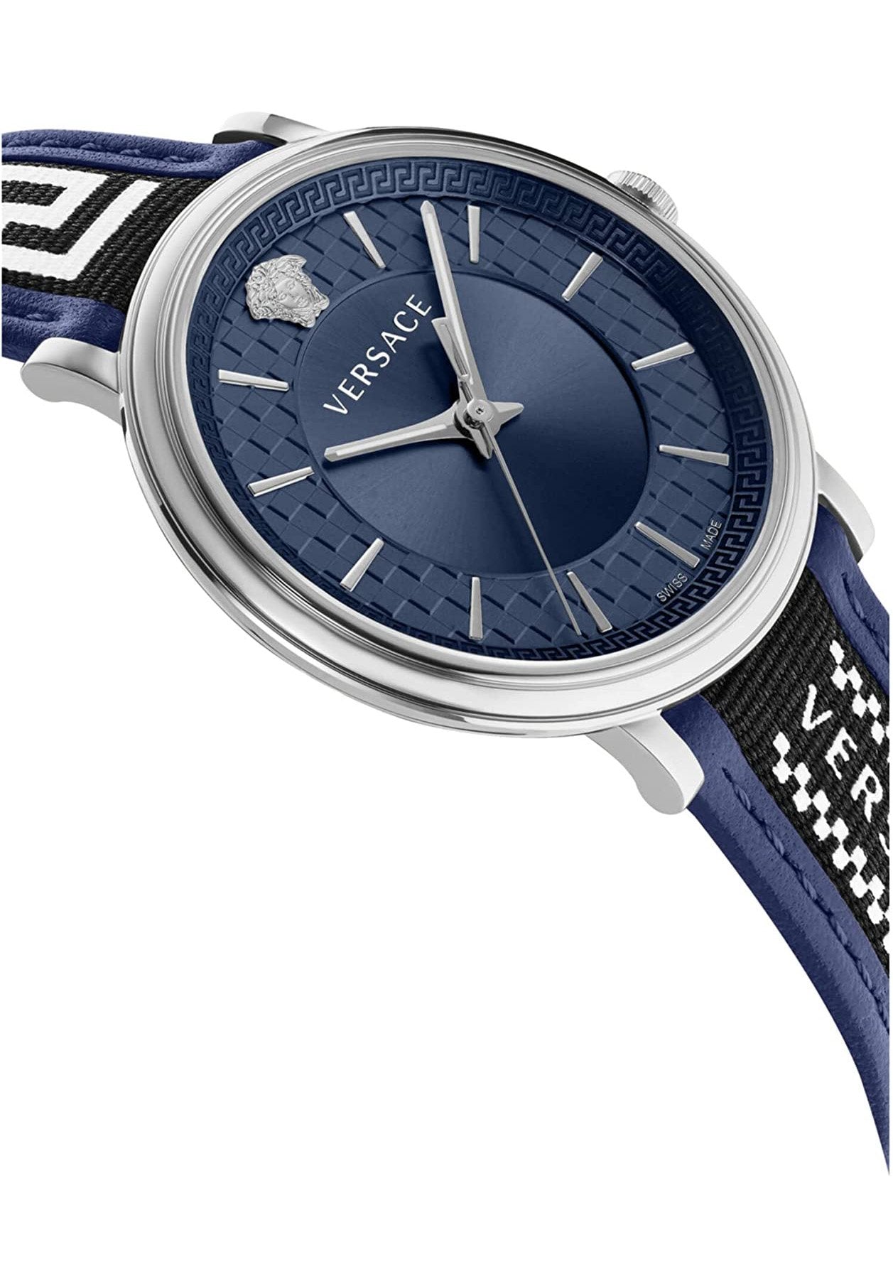 Versace Uhr Herren V‑CIRCLE blau VE5A01121