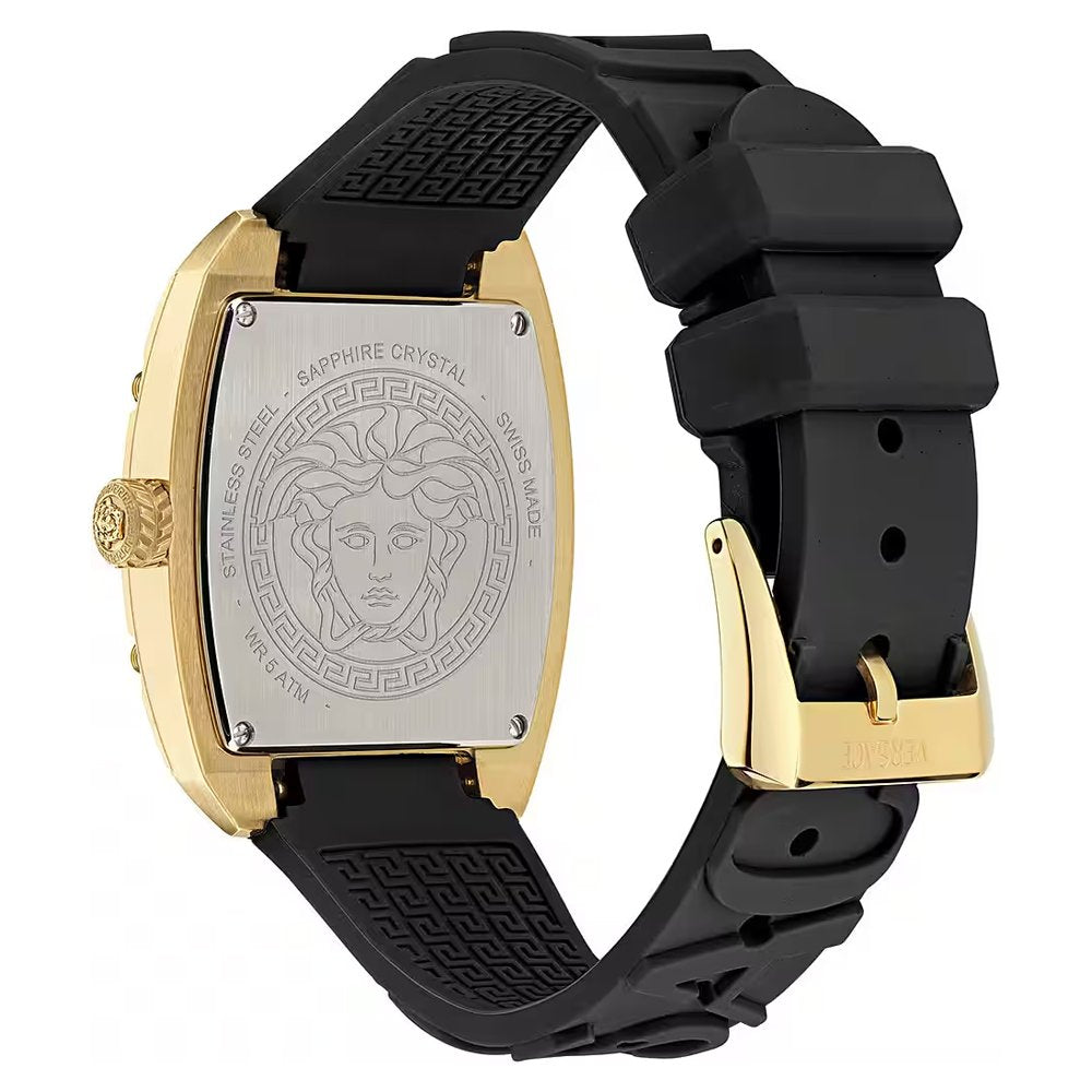 Versace Damenuhr Dominus Lady Schwarz/Gold VE8K00624