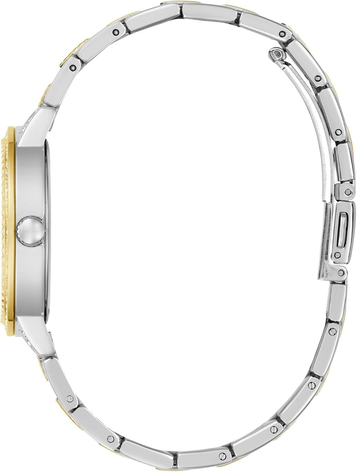 GUESS Analog Watch Damen Ladies 2-Tone Analog Watch Bicolor GW0944L3
