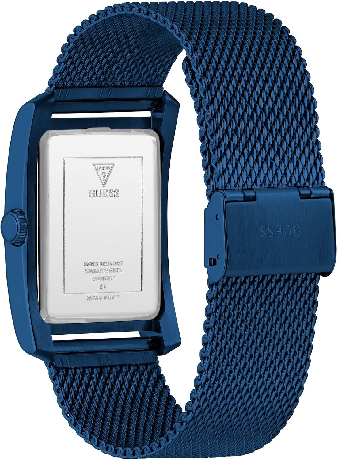 Guess Armbanduhr Herren Clyde Analog Blau GW0898G2