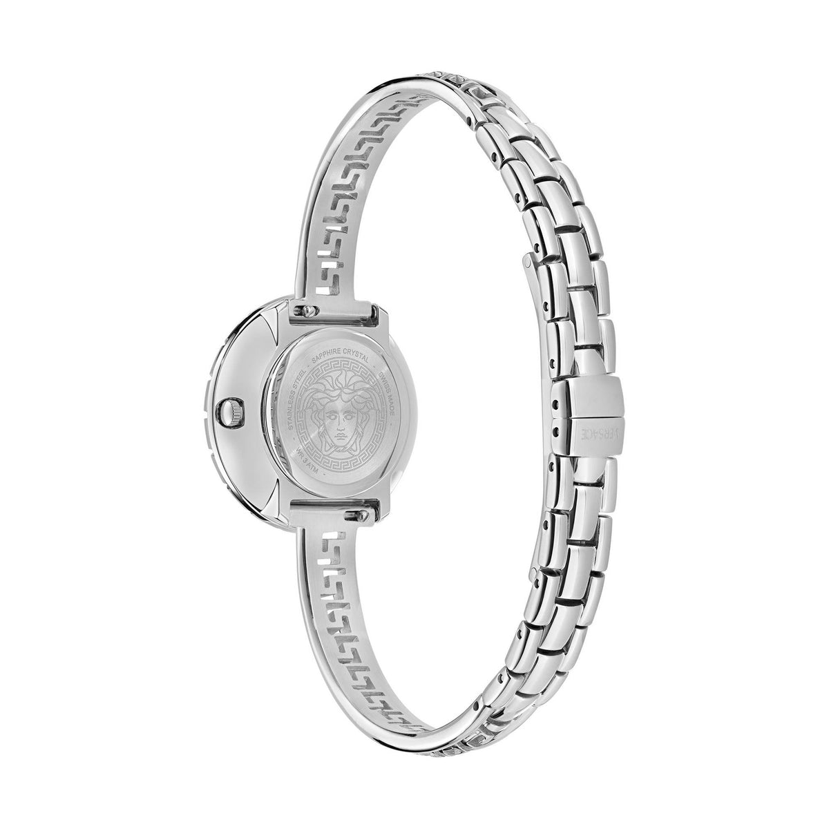 Versace La Greca VE8C00324 Damenuhr Silber 28 mm