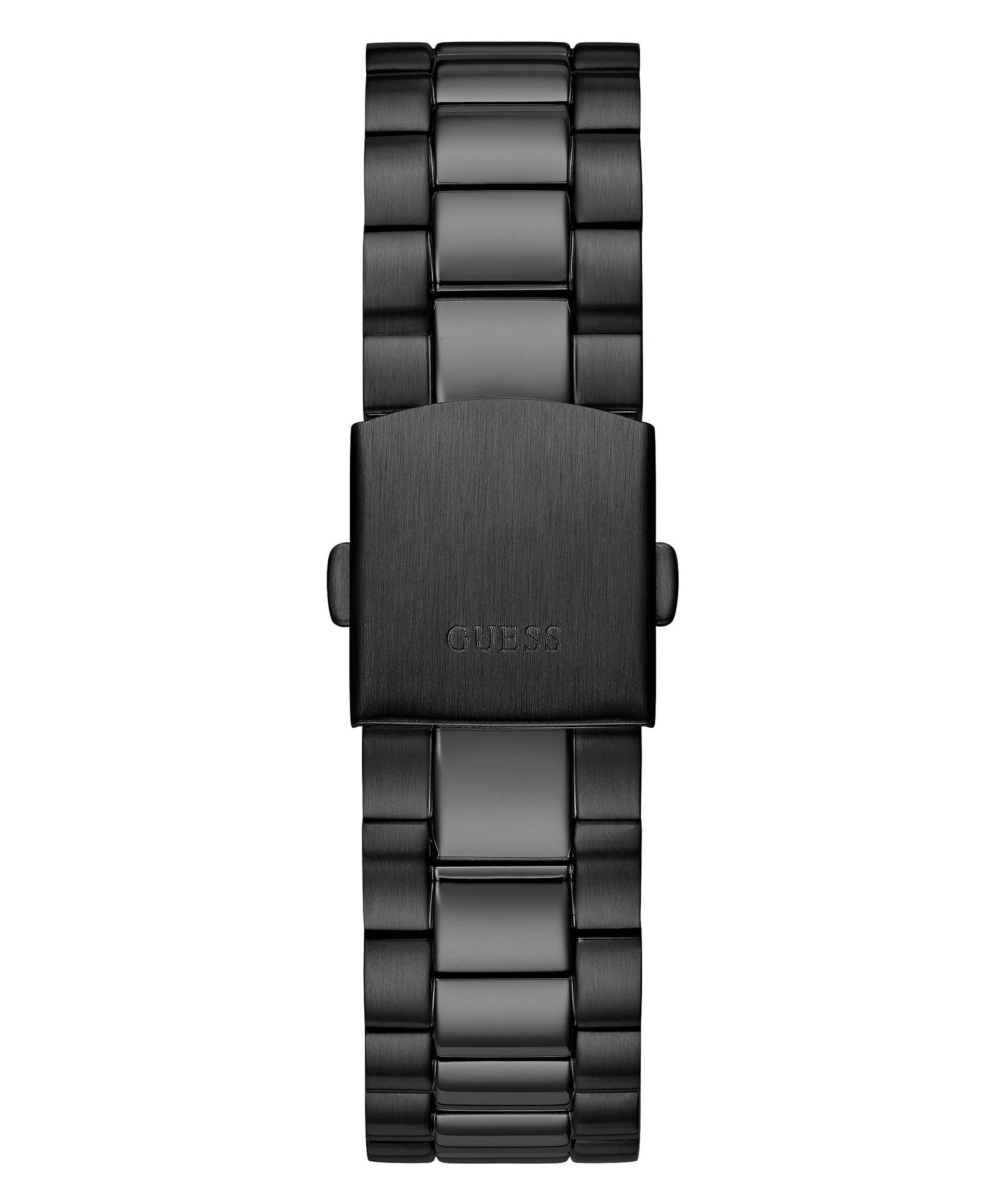 Guess Herrenuhr Connoisseur Edelstahl schwarz GW0265G4