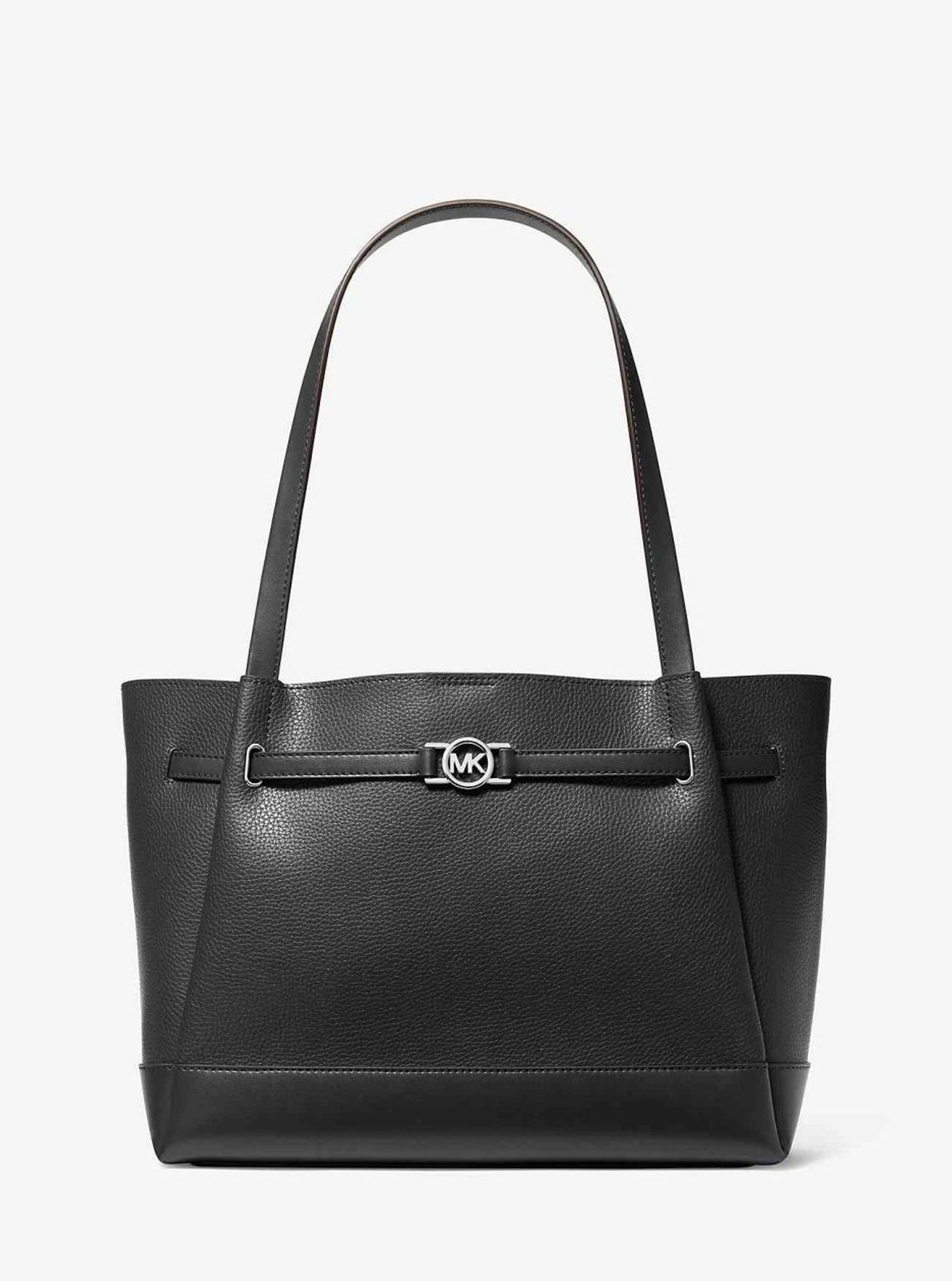 Michael Kors Tote Damen Reed Large Pebbled Leather Tote Schwarz 35F4S6RT3T-BLACK-OS