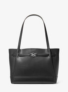 Michael Kors Tote Damen Reed Large Pebbled Leather Tote Schwarz 35F4S6RT3T-BLACK-OS