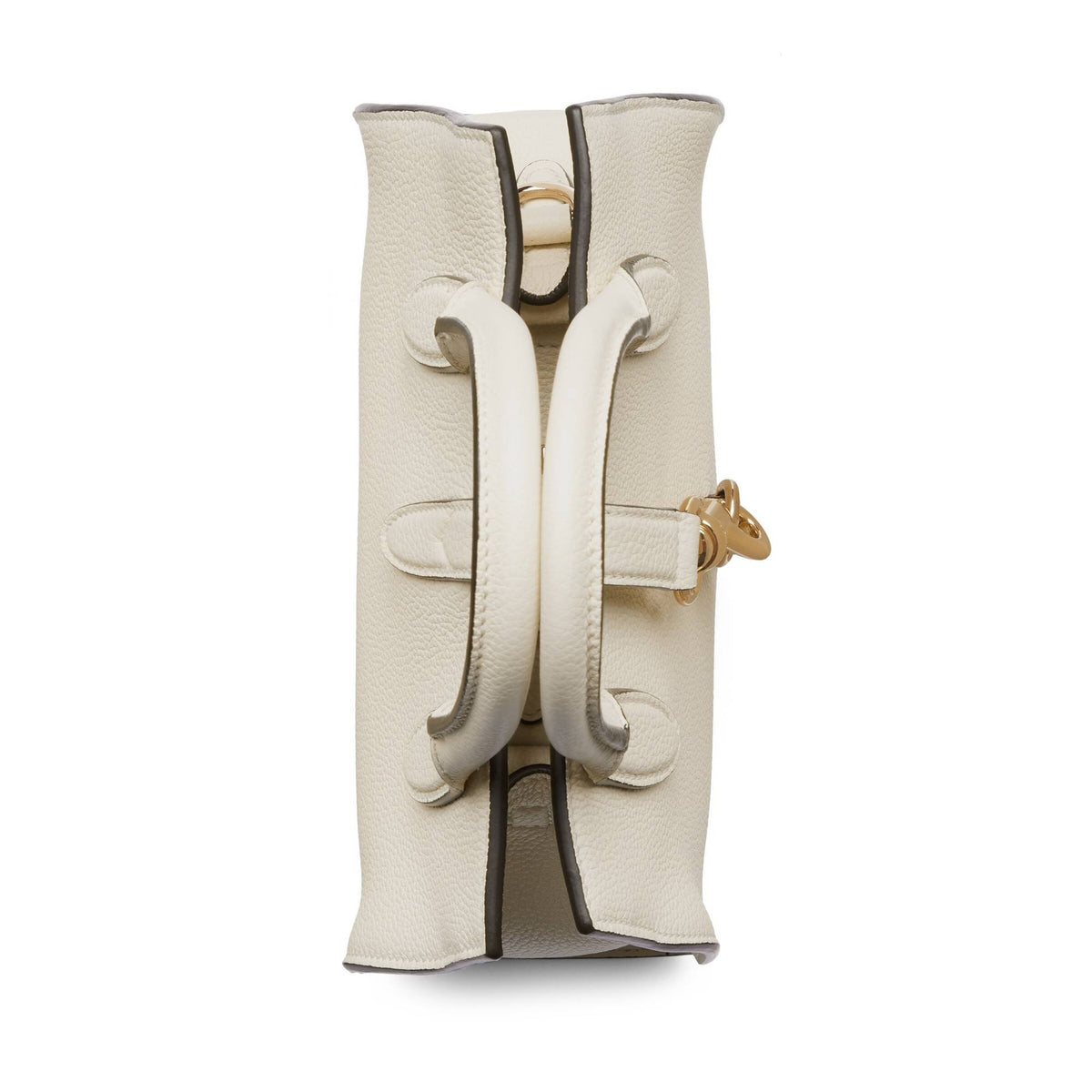 Gucci Handtasche Unisex Small Tote Bag mit Hakenverschluss Ivory Leder 795349-AZB0G9540
