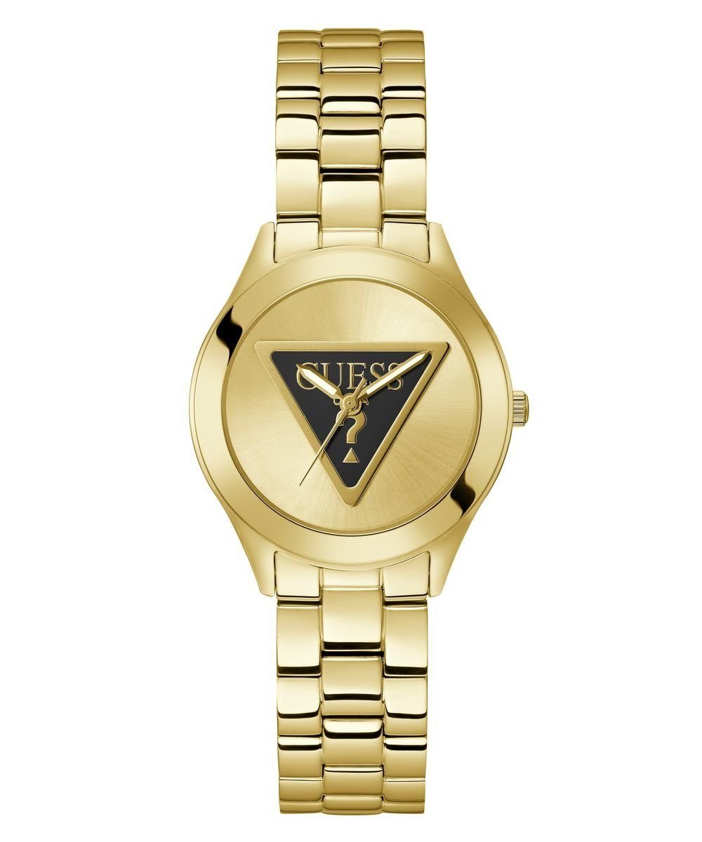 Guess Damen  Armbanduhr  TRI PLAQUE gold 34 mm GW0675L2