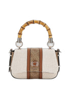 Guess Handtasche Damen Kerima Bamboo Handle Natural HWAG9337780NLL