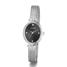 GUESS Damen Armbanduhr Ladies Ruby Silver Tone Analog Watch Silber GW0935L1