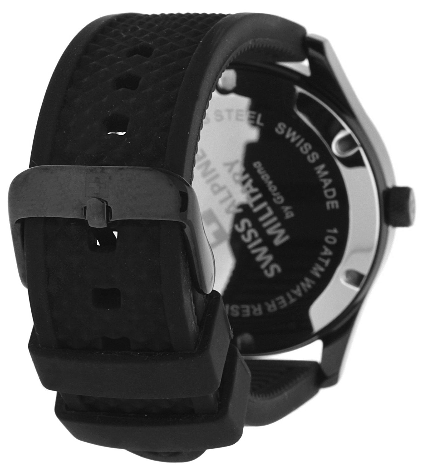 Swiss Alpine Military by Grovana Herren Armbanduhr schwarz 7055-1877SAM
