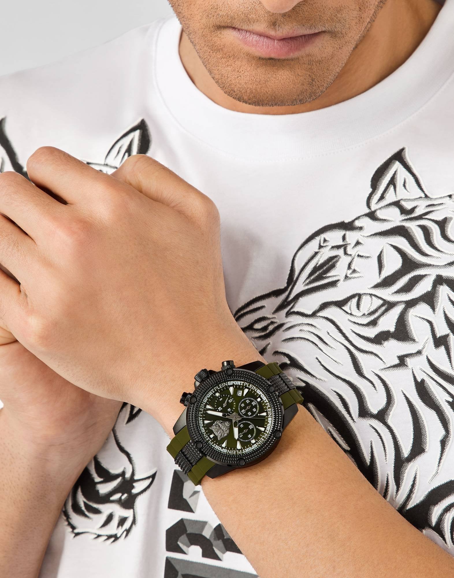 Plein Sport Herrenuhr Hurricane Chrono