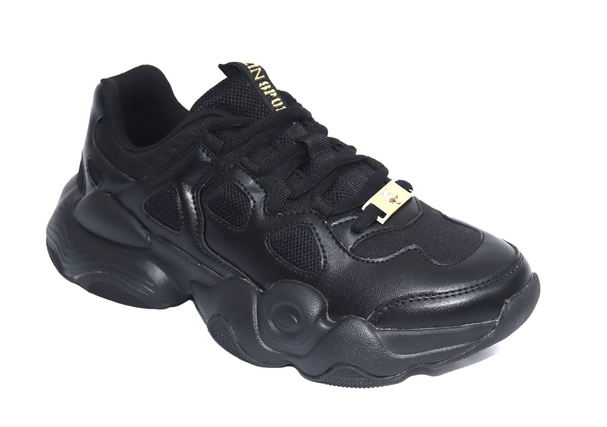 PLEIN SPORT Damen Sneakers schwarz DIPS100799