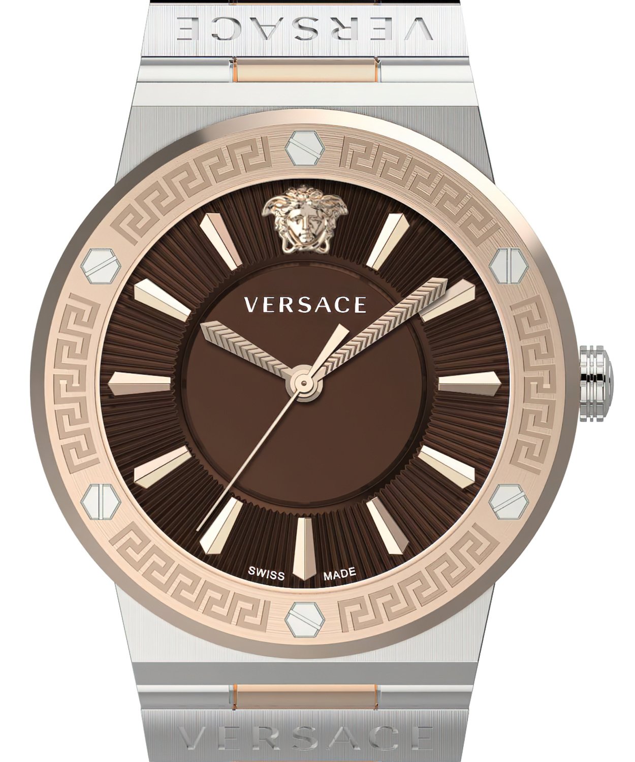 Versace Damen Armbanduhr Greca Logo VEVH01220