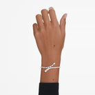 Swarovski Armband Damen Matrix Mixed Cuts Weiß/Rhodium 5693154