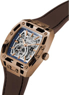 Guess Herrenuhr Phoenix Braun GW0980G3