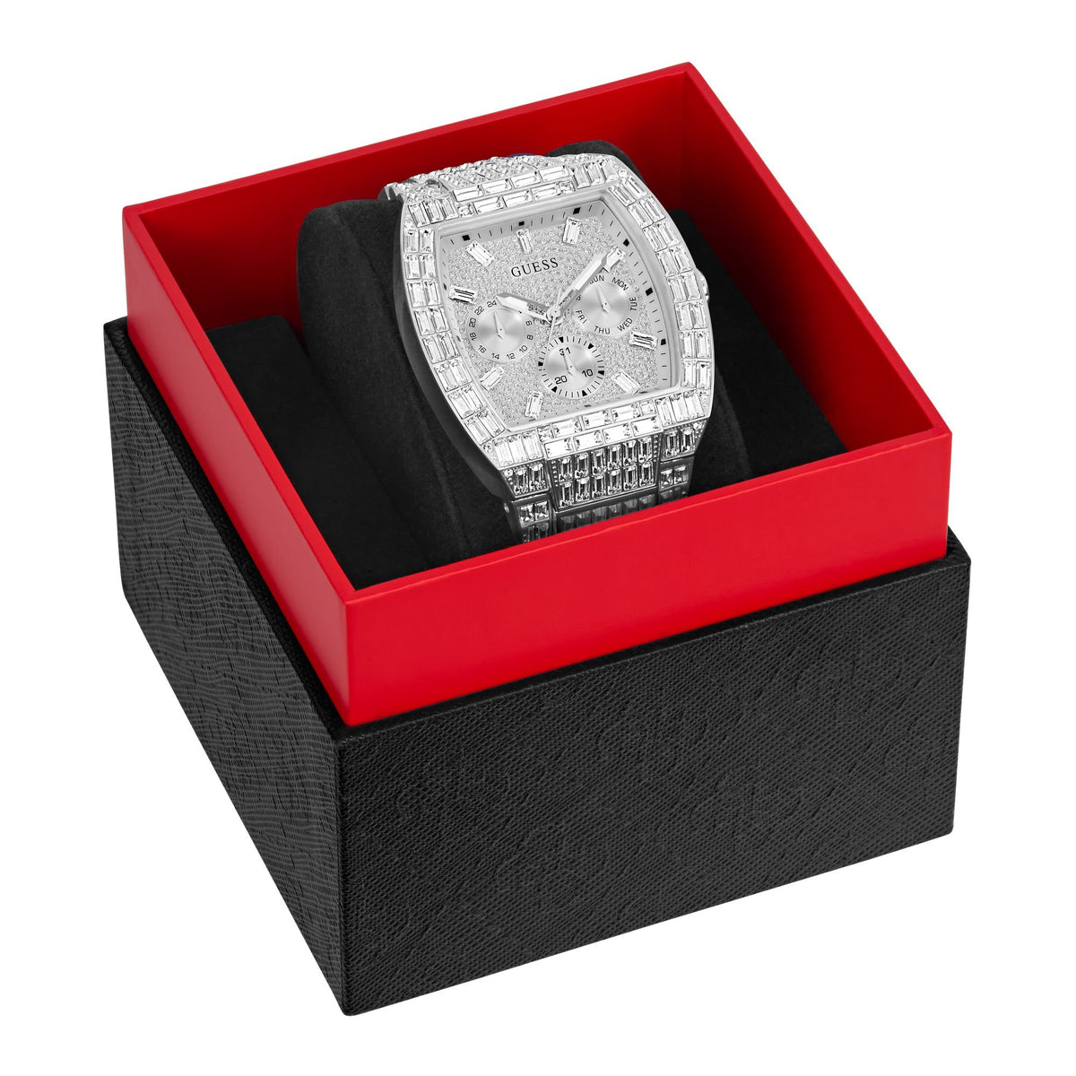 Guess Herren Armbanduhr Phoenix Crystal