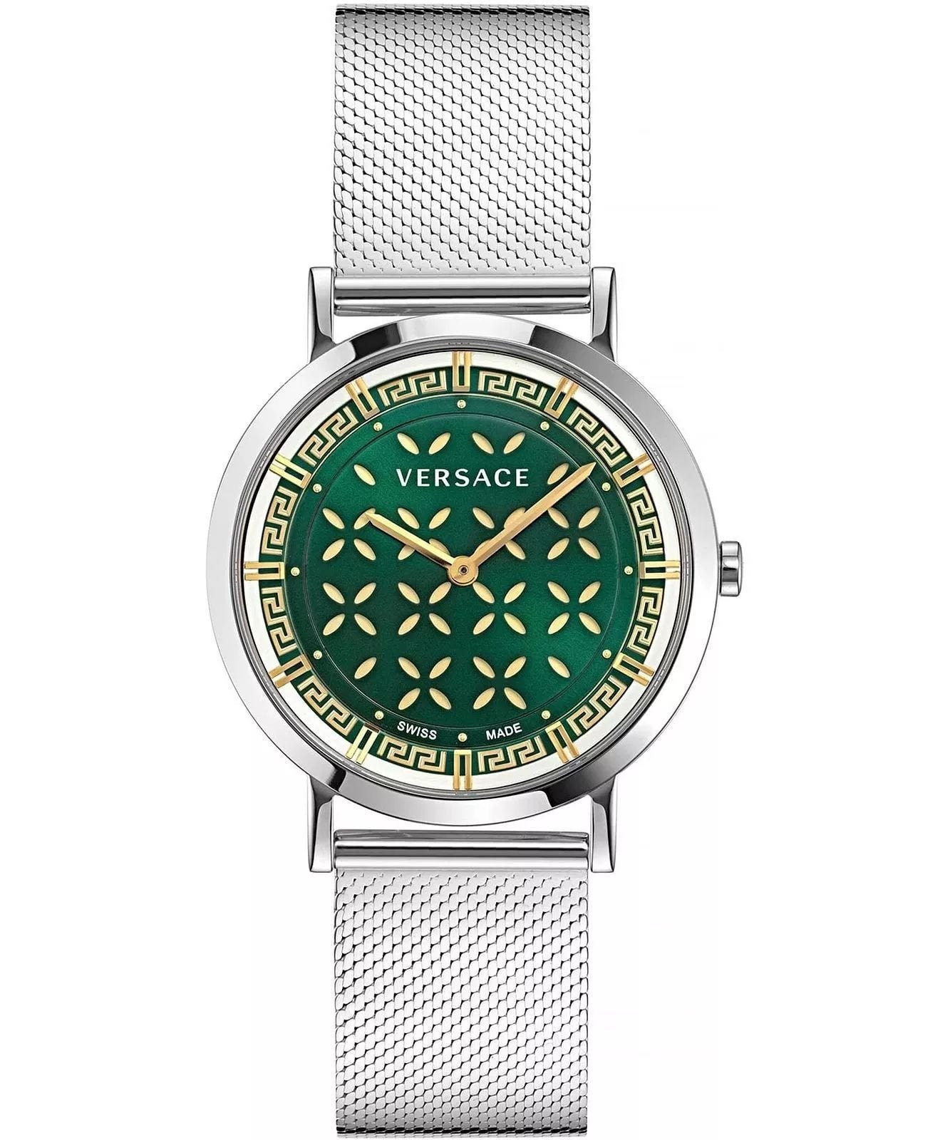 Versace Damen Armbanduhr New Generation Silber VE3M01123