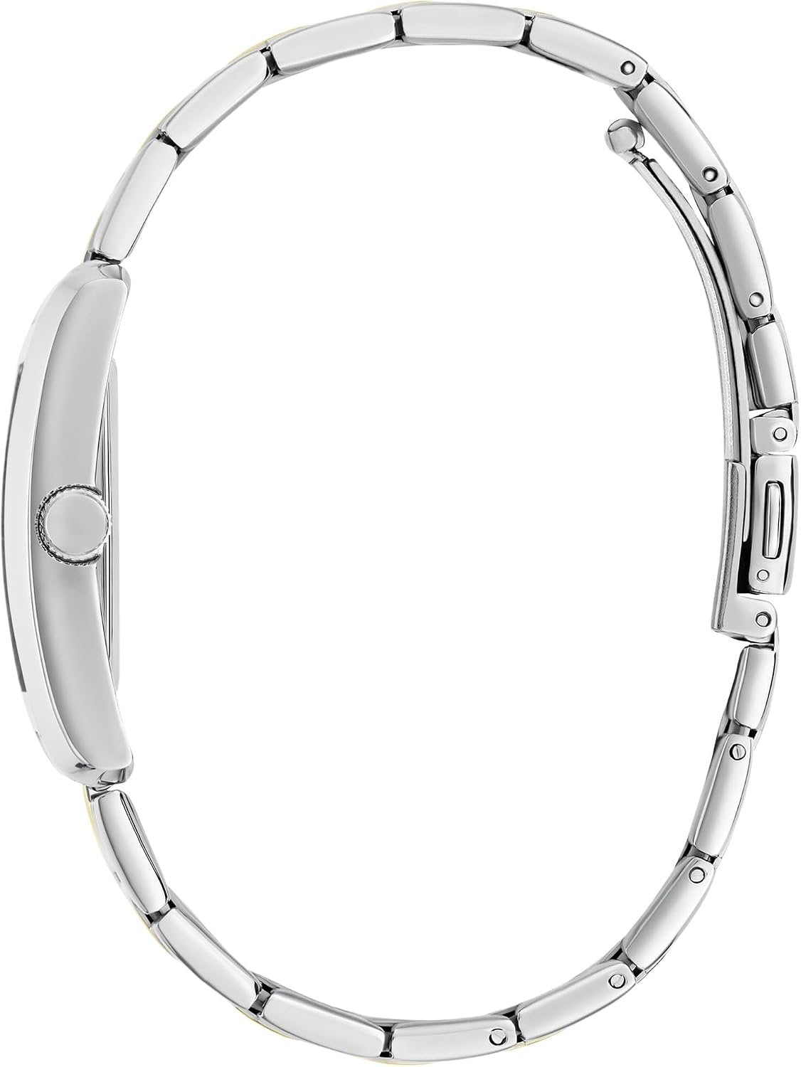 Guess Armbanduhr Damen Bonnie Analog Bicolor Silber Gold GW0876L3