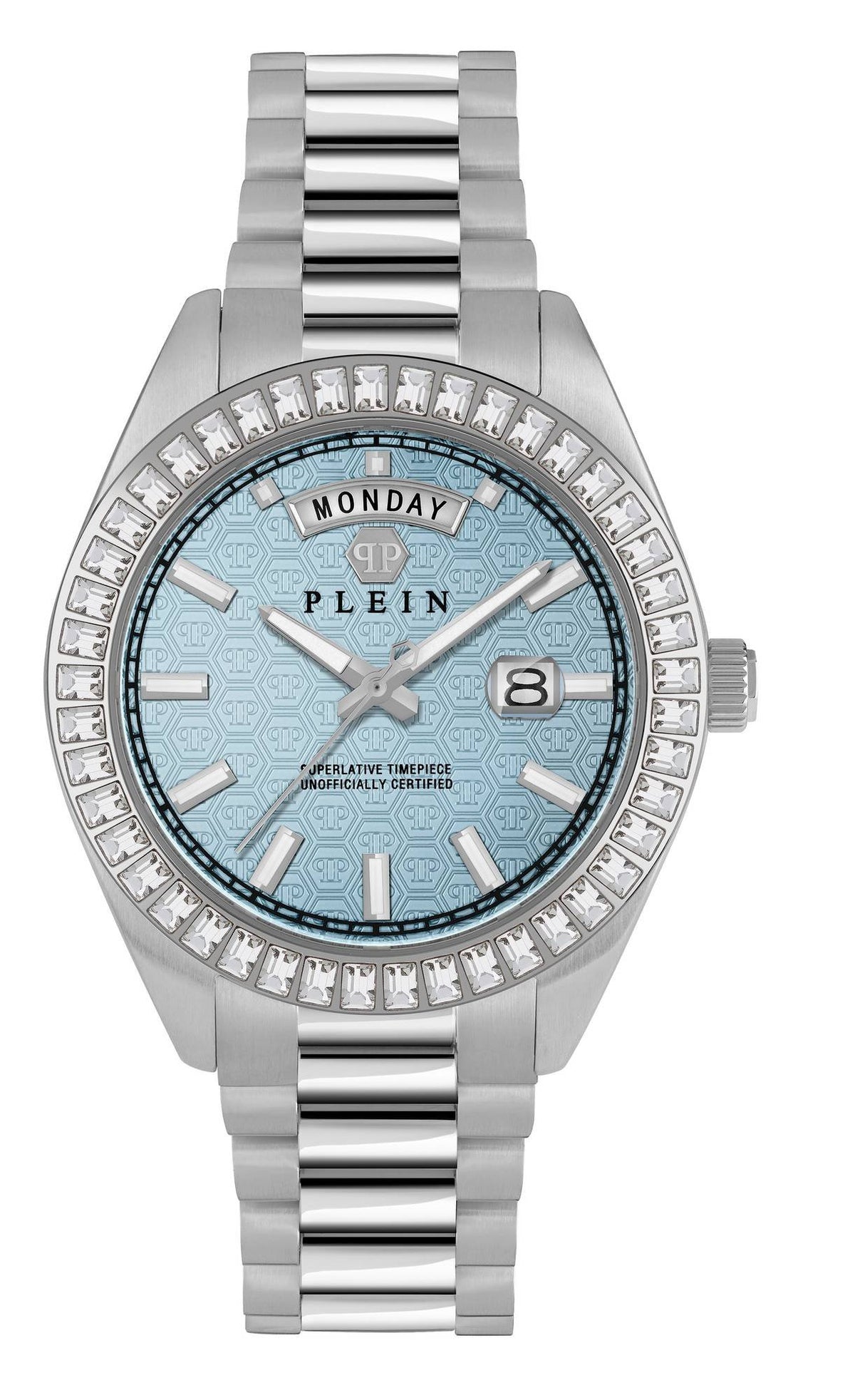 Philipp Plein Herrenuhr Date Superlative Crystal