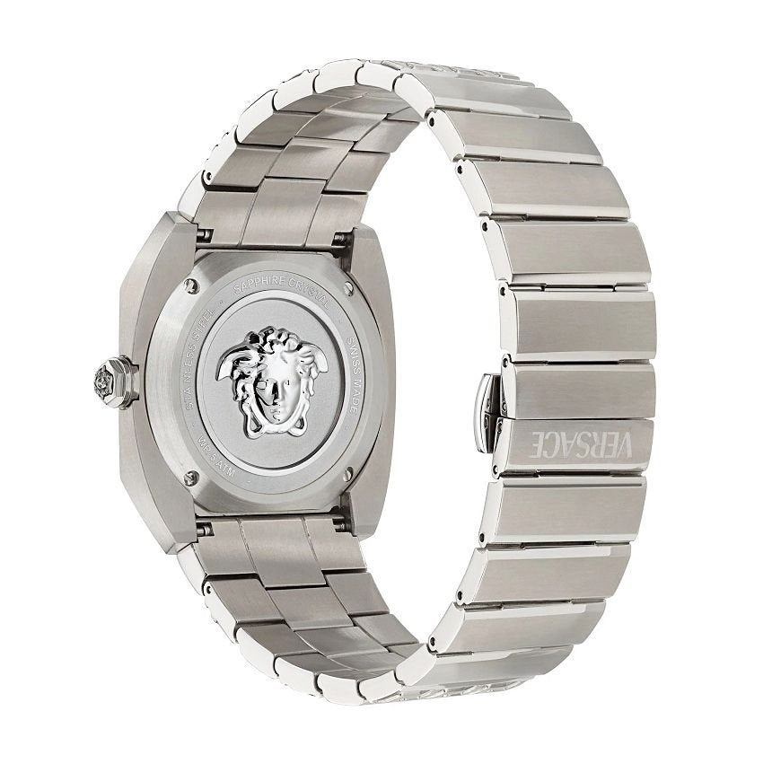 Versace Armbanduhr Herren Antares Titanium Grau Schwarz VE8F00524