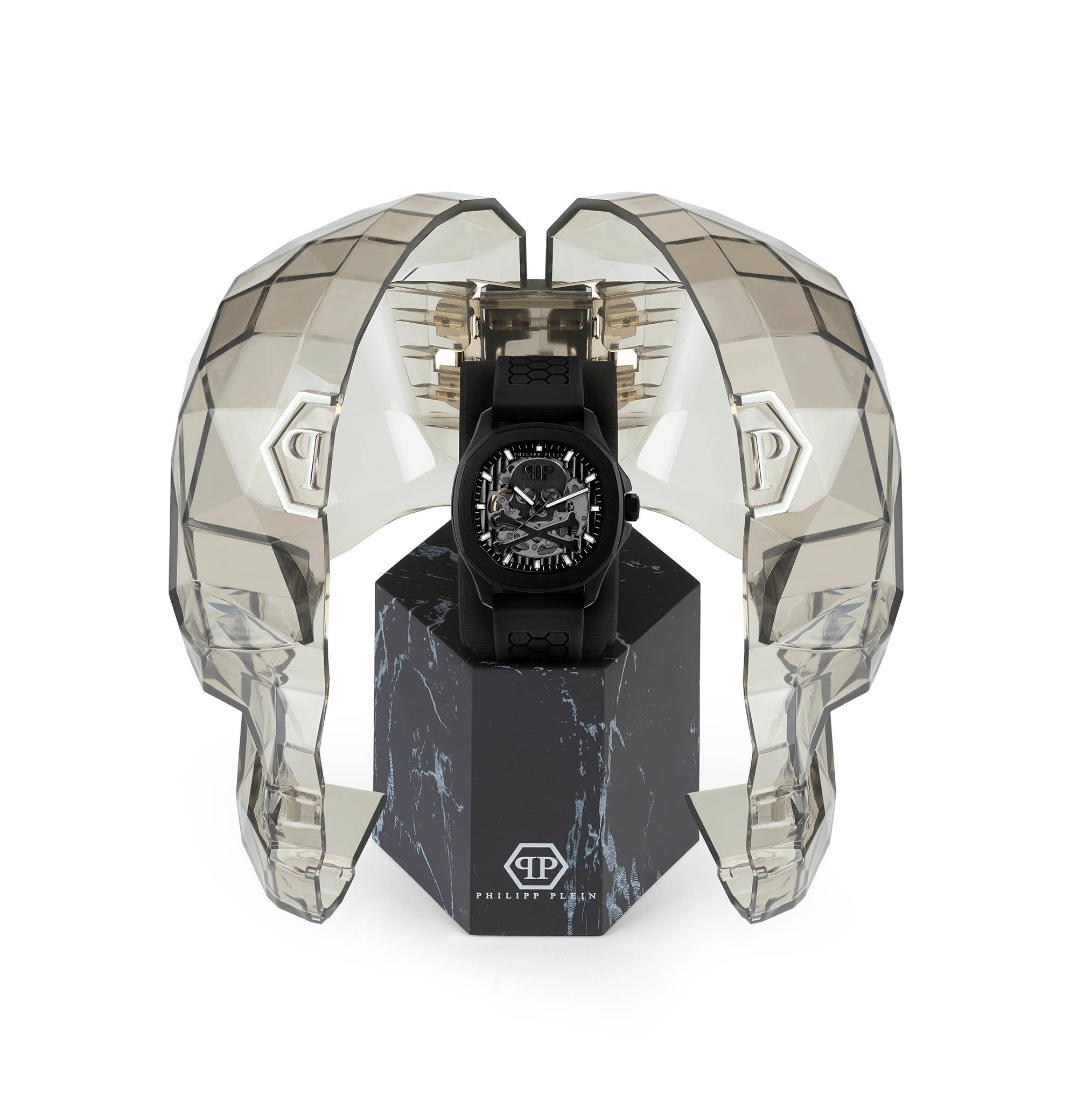 Philipp Plein Automatik Herrenuhr $keleton $pectre