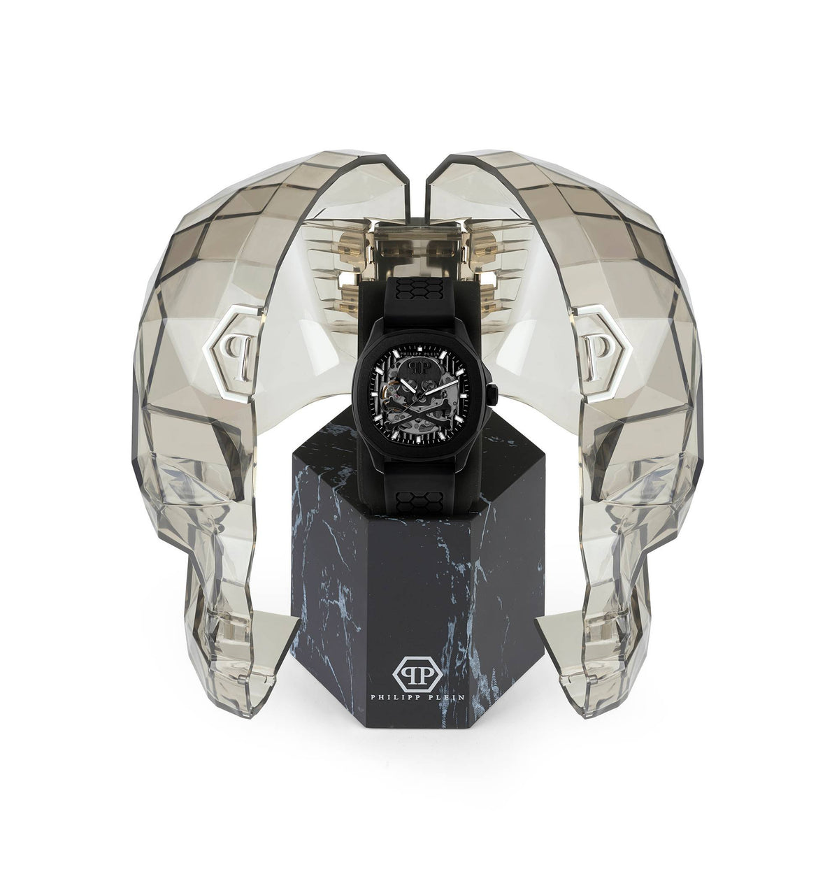 Philipp Plein Automatik Herrenuhr $keleton $pectre