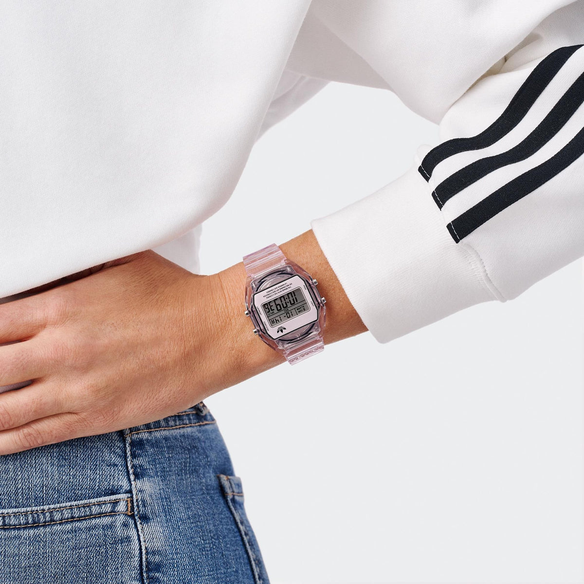 Adidas Unisex Uhr Digital Two Crystal