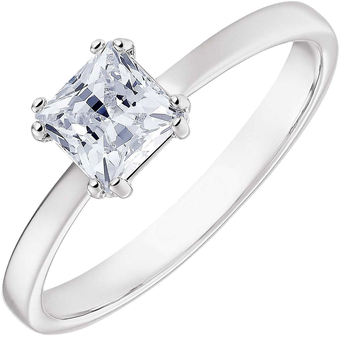 Swarovski Ring Damen Attract Weiß Silberfarben Size 58 5402444