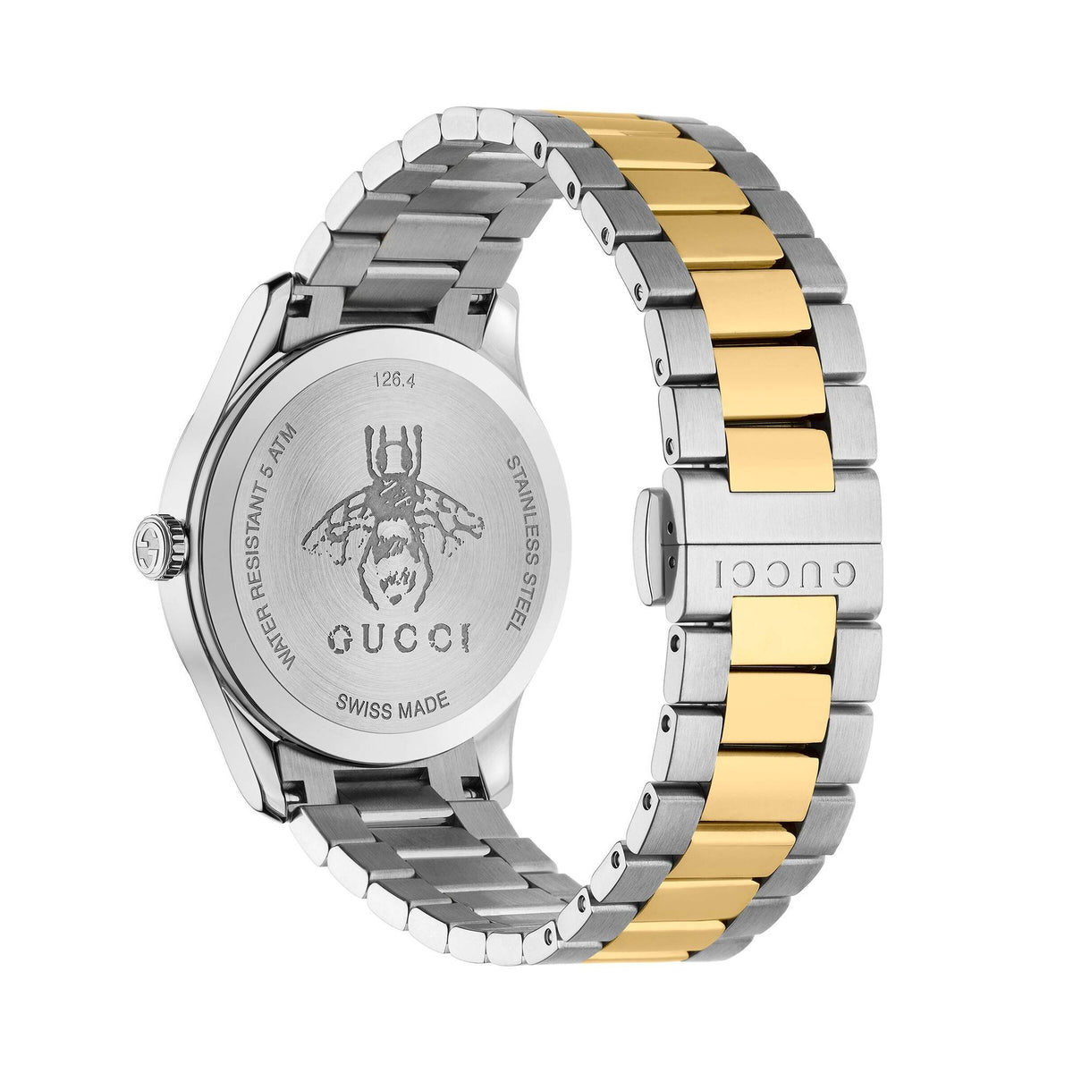 Gucci Uhr Unisex G Timeless Silber Gold 584157-I8600-8155