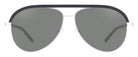 Liebeskind Damen Sonnenbrille schwarz-Matt/ Silber 57-12-145 10258-00620