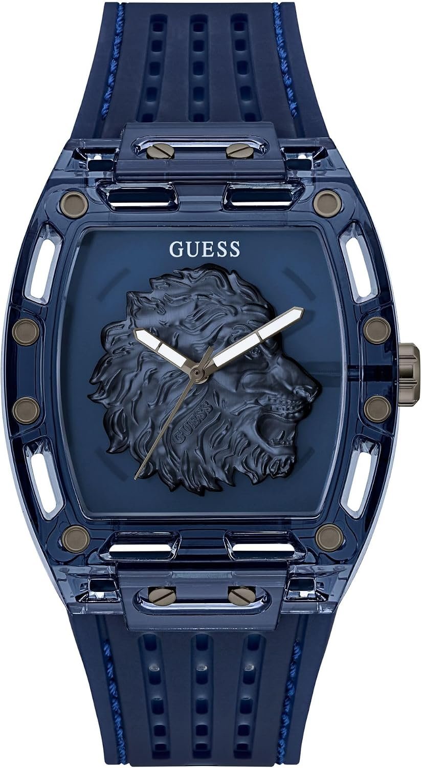 Guess Analoguhr Herren Phoenix Blau GW0959G1