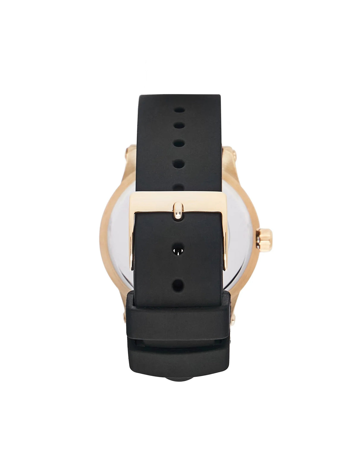 Guess Armbanduhr Damen Annette Analog Bicolor Silber Gold GW0860L1